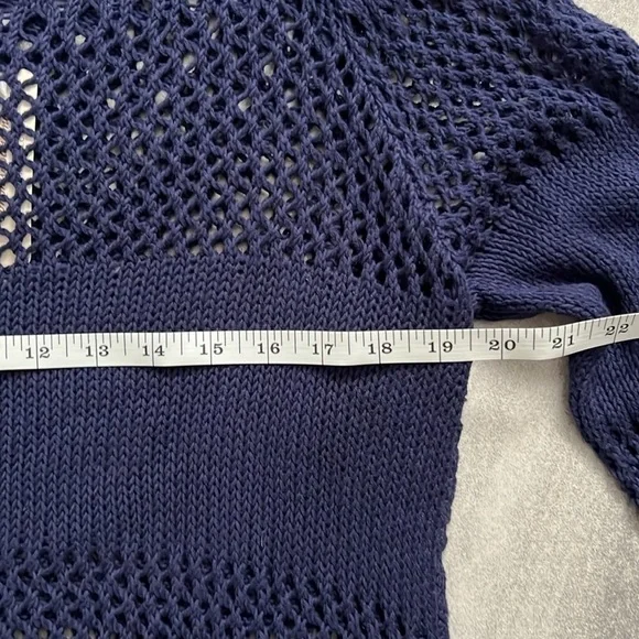 Navy Blue Tommy Bahama Sweater Dress XL soft stretchy comfortable - Picture 12 of 15